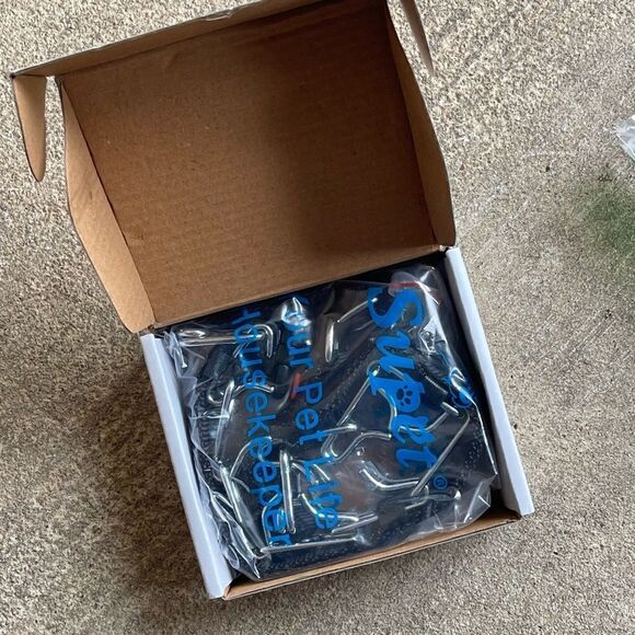 Supet Training Rubber Tip Prong Collar Quick Release No Pull Nylon Cover Sizable - Picture 3 of 16